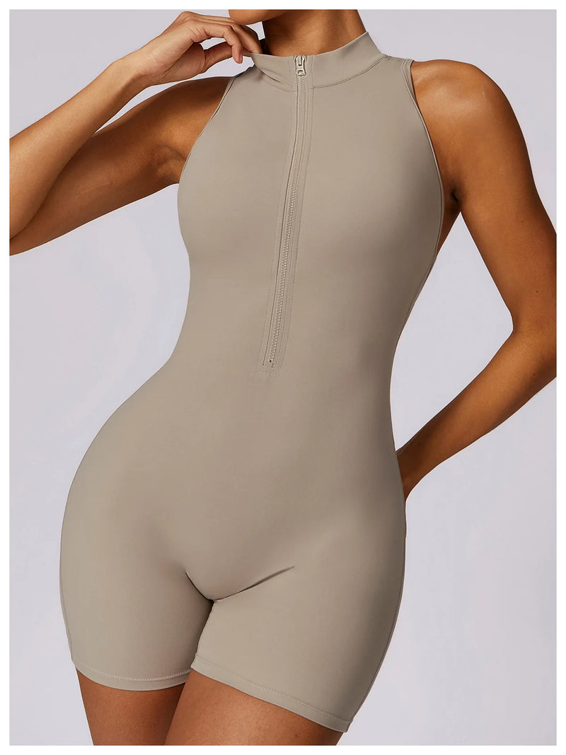 Women’s V-Back Scrunch Sports Jumpsuit