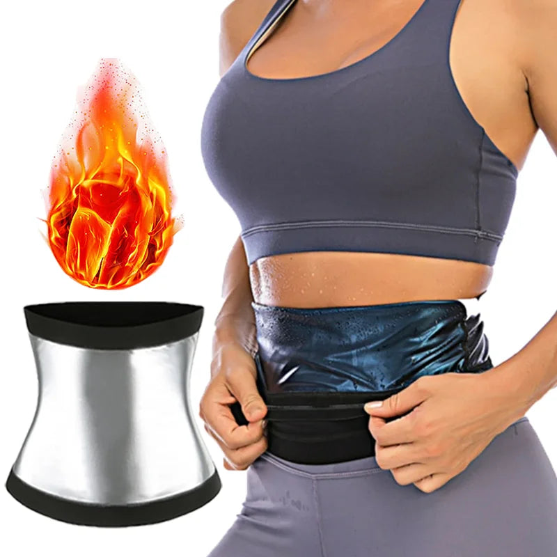 Women’s Waist Trainer Sauna Sweat Belt