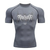 Men's Quick-Drying Breathable Elastic Short-Sleeved Compression Shirt