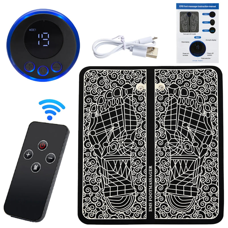 Electric EMS Foot Massager Accessories Pulse Muscle Stimulator