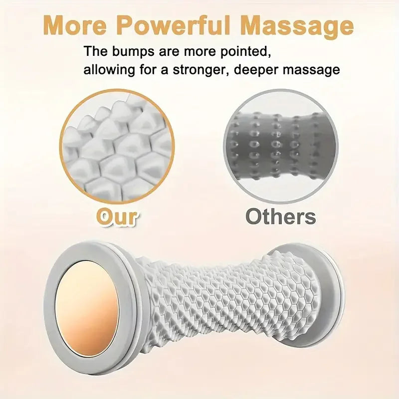 1pc Plastic Yoga Muscle Massage Roller Foot Training Device