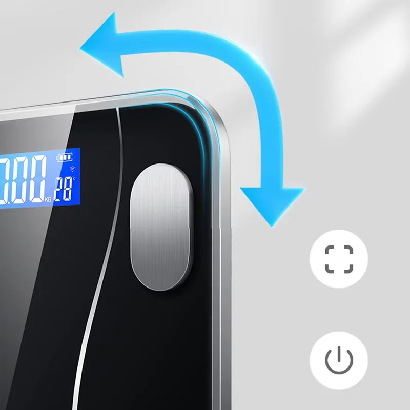 Smart Bluetooth Body Fat Scale with App Synchronization