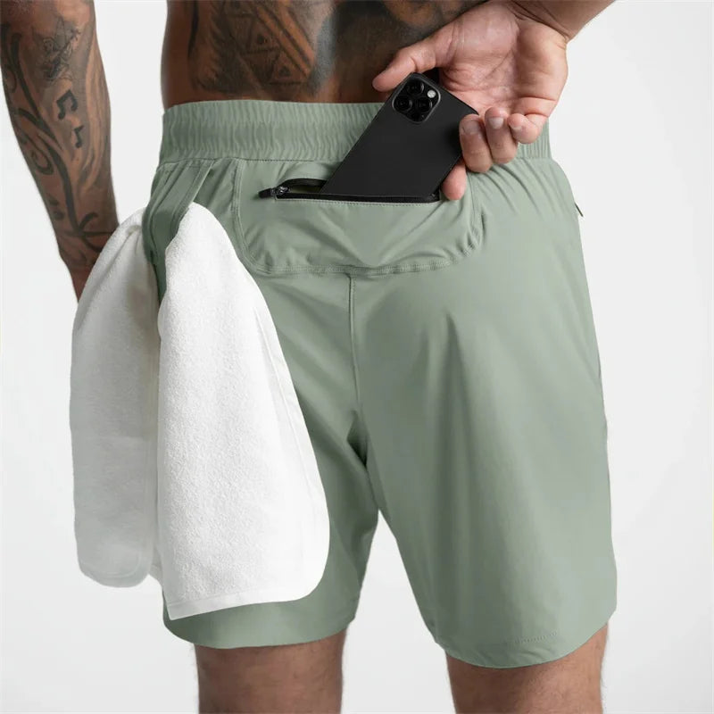 Summer Men’s Quick-Dry Training Shorts