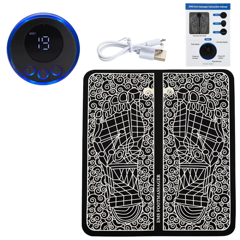 Electric EMS Foot Massager Accessories Pulse Muscle Stimulator