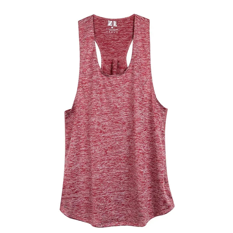 STOUREG Sleeveless Racerback Yoga Tank Top