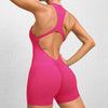 Women’s Sleeveless Short Sports Jumpsuit