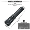 KDULIT High Power Rechargeable LED Flashlight:
