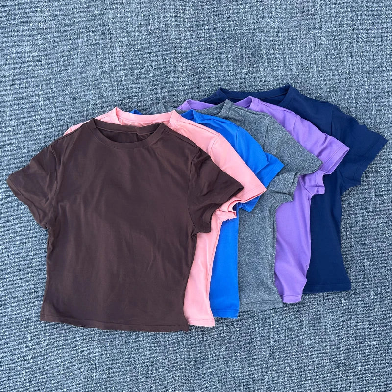 Women’s Tight-Fitting Quick-Dry Sports T-Shirt