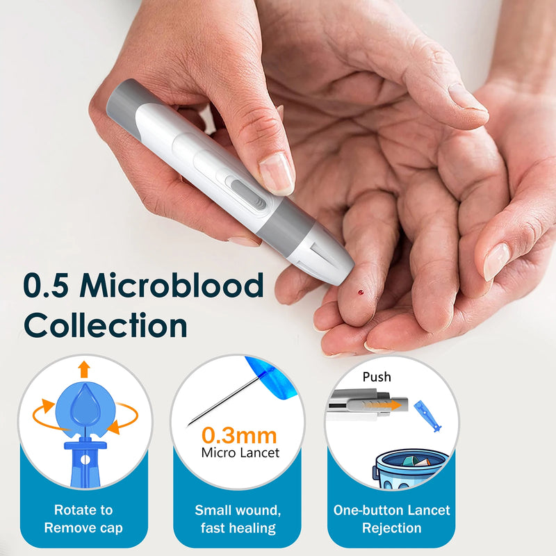 Bioland Blood Glucose Meter Test Strips and Lancets