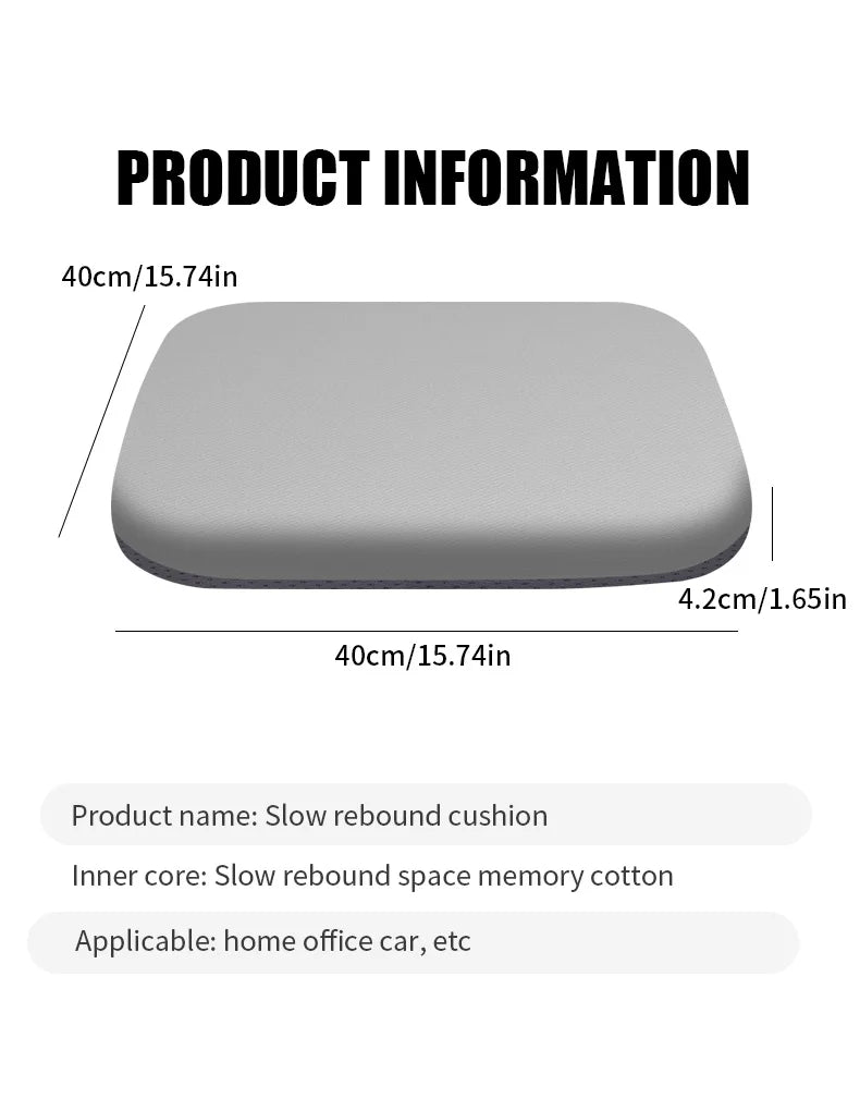 Ergonomic Memory Cotton Office Student Seat Cushion