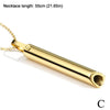 Stainless Steel Mindfulness Breathing Necklace