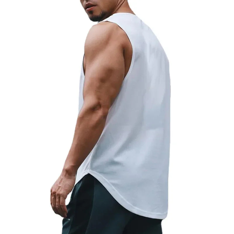 Men’s Quick-Dry Printed Gym Vest