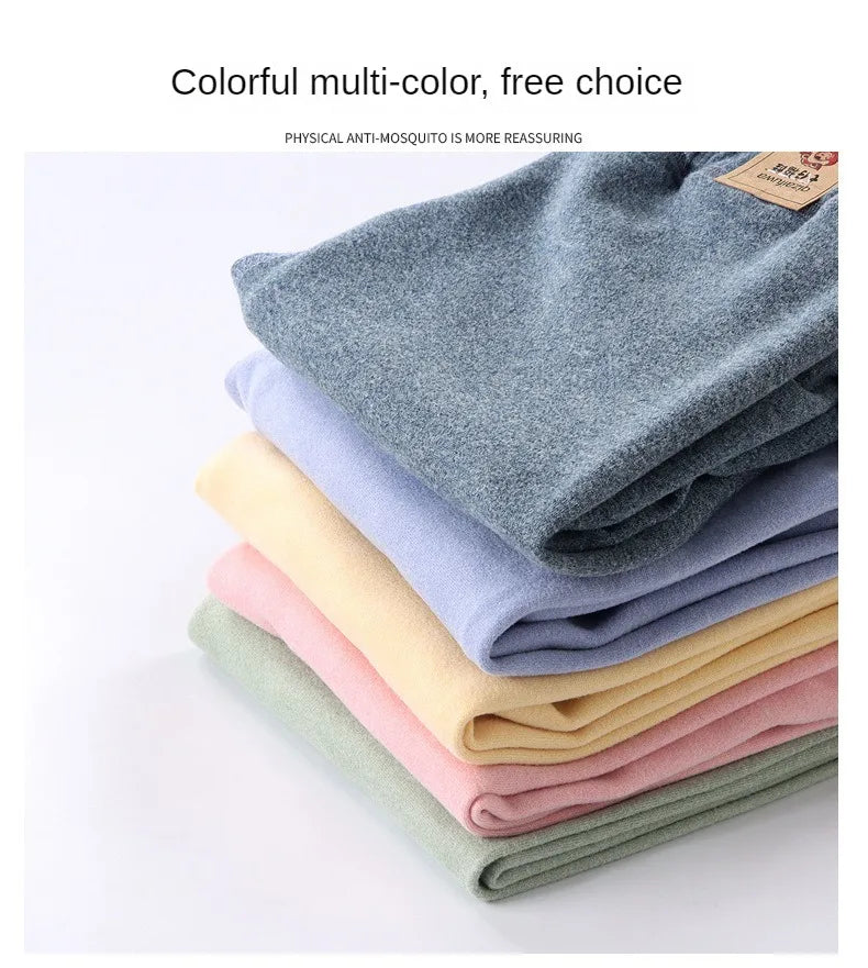 Kids Winter Fleece Lined Leggings โ Thick Warm Base Pants