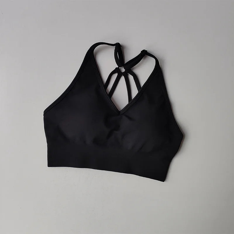 2 Pcs Yoga Sets Women High Waist Workout Outfits