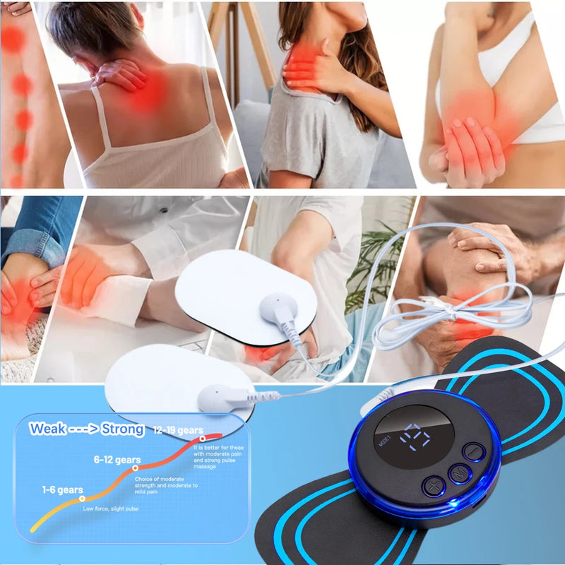 Electric EMS Foot Massager Accessories Pulse Muscle Stimulator