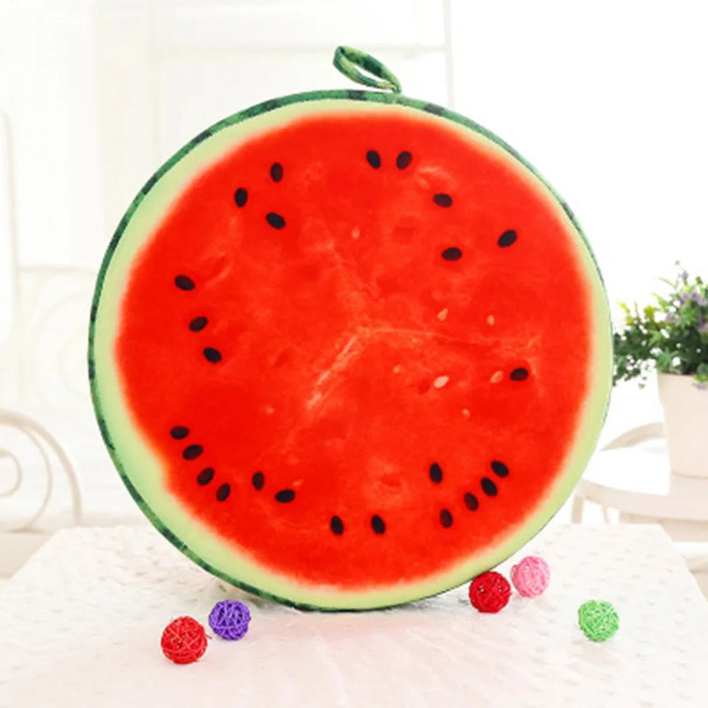 33cm Fruit-Shaped Round Cushion: