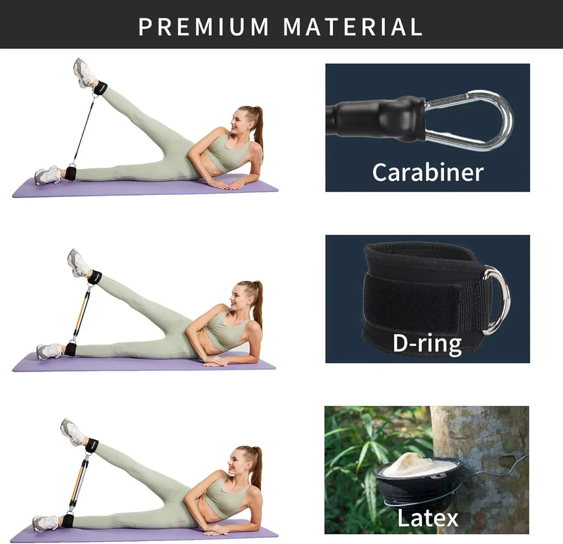 Fitness Ankle Buckle & Leg Training Device: