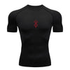 Men's Quick-Drying Breathable Elastic Short-Sleeved Compression Shirt