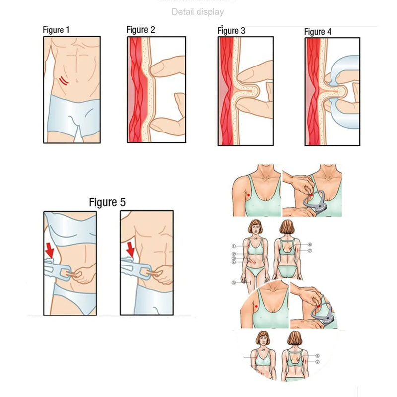 1Pc Crossfit Body Fat Loss Tester Caliper