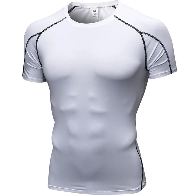 Elastic Men's Sport Running Shirt