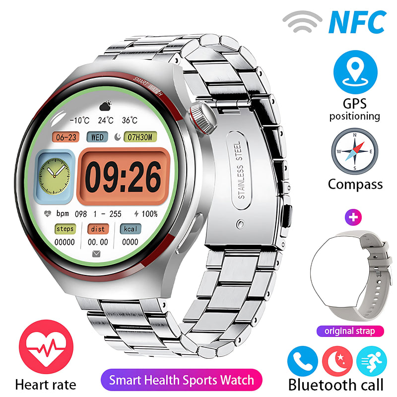 GT4 Pro Smart Watch with GPS & AMOLED Display