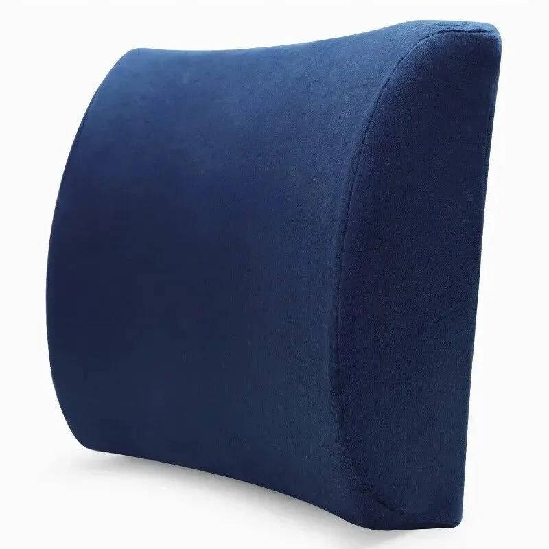 Car Seat Memory Foam Back Support Lumbar Pillow