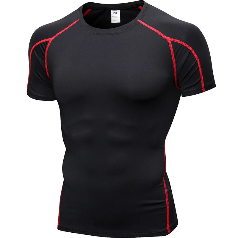 Elastic Men's Sport Running Shirt