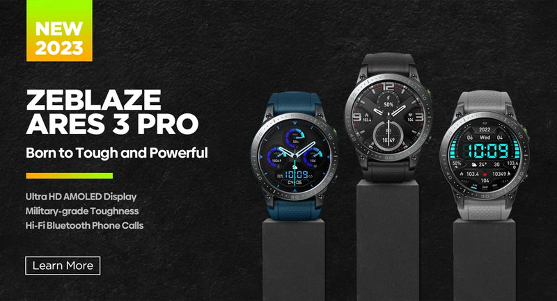 Zeblaze Ares 3 Pro Monitor Smartwatch