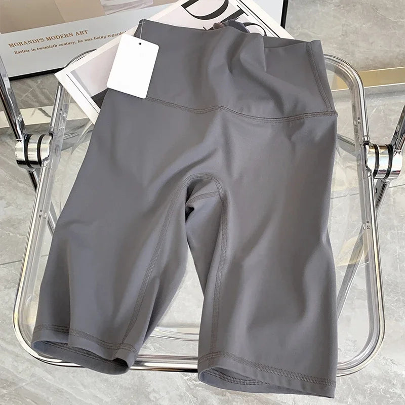 Summer Elastic Breathable Quick-Dry Yoga Shorts