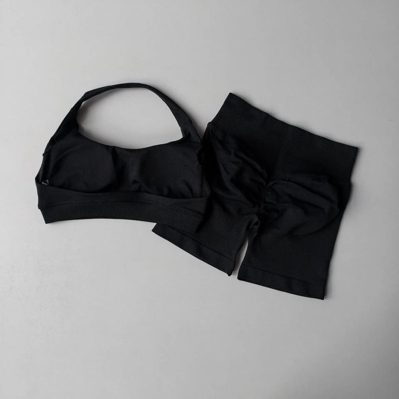 2-Piece Seamless Yoga Suit for Women