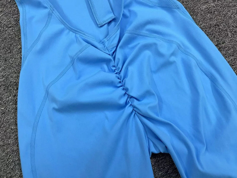 Women’s Sleeveless Short Sports Jumpsuit