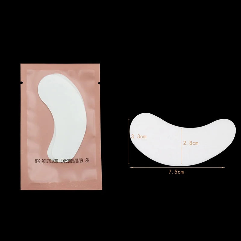 50 Pairs Hydrogel Eye Patches for Eyelash Extension