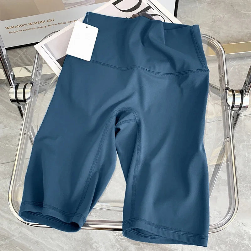 Summer Elastic Breathable Quick-Dry Yoga Shorts