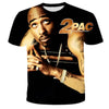 Men's Fashion 2Pac Graphic T-Shirts Style 2
