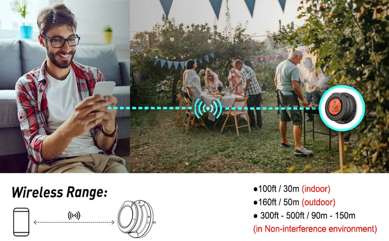 Bluetooth Thermometer Digital Sensor: