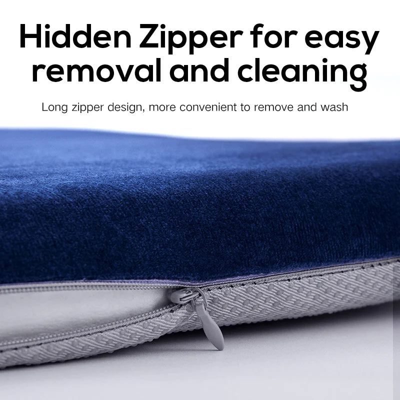 Ergonomic Memory Cotton Office Student Seat Cushion: