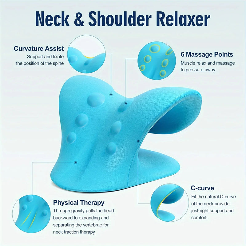C-Shaped Neck & Shoulder Relaxer Pillow