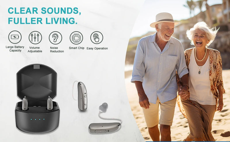 Rechargeable Digital BTE Hearing Aid