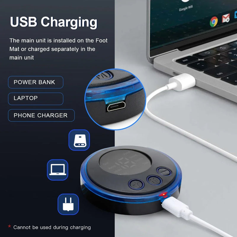 Electric EMS Foot Massager Accessories Pulse Muscle Stimulator