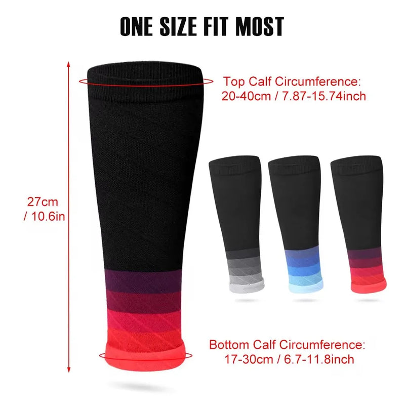 1 Pair Calf Compression Sleeves: