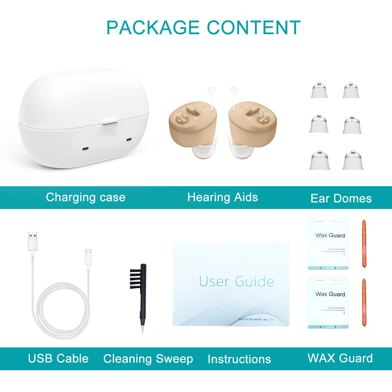 Invisible Rechargeable Hearing Aid