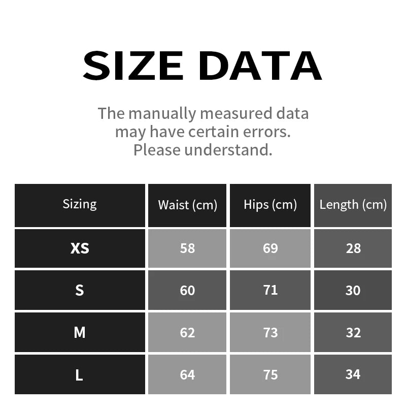 TKITK Women's High Waist Seamless Tight Shorts