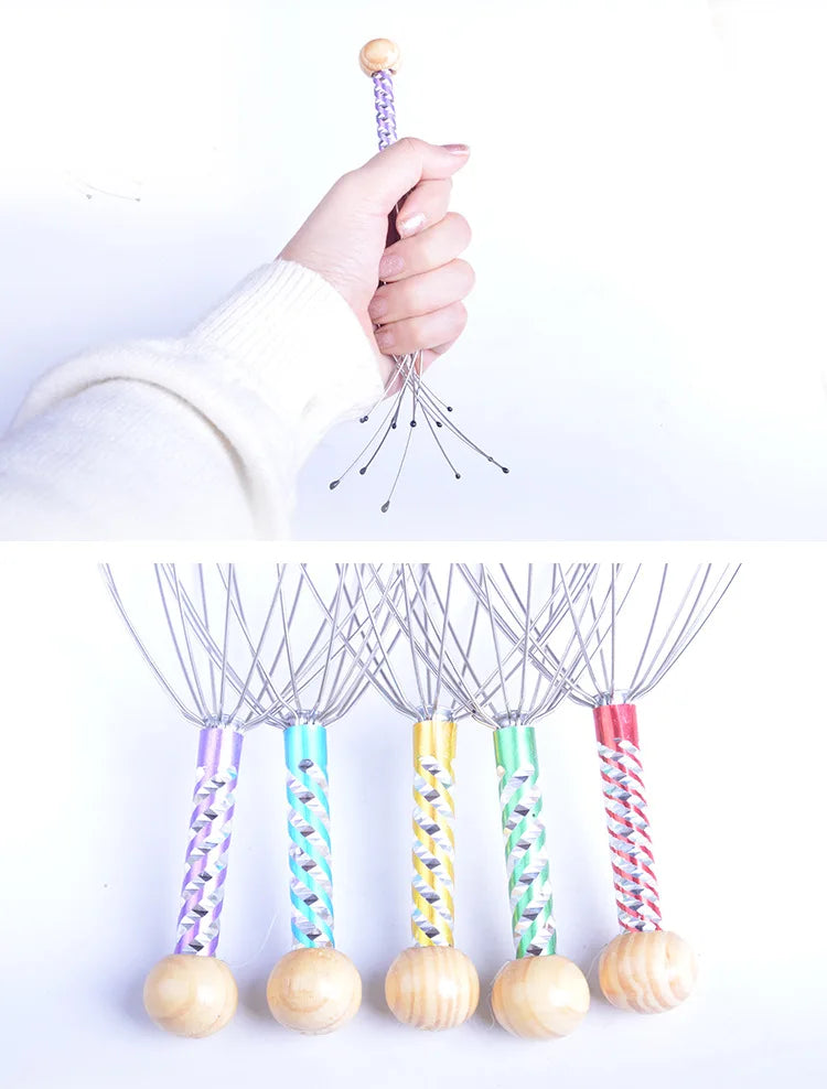 Octopus Head Scratcher & Scalp Massager