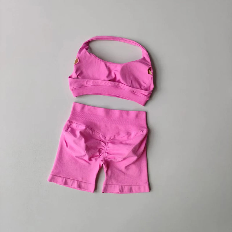 2-Piece Seamless Yoga Suit for Women