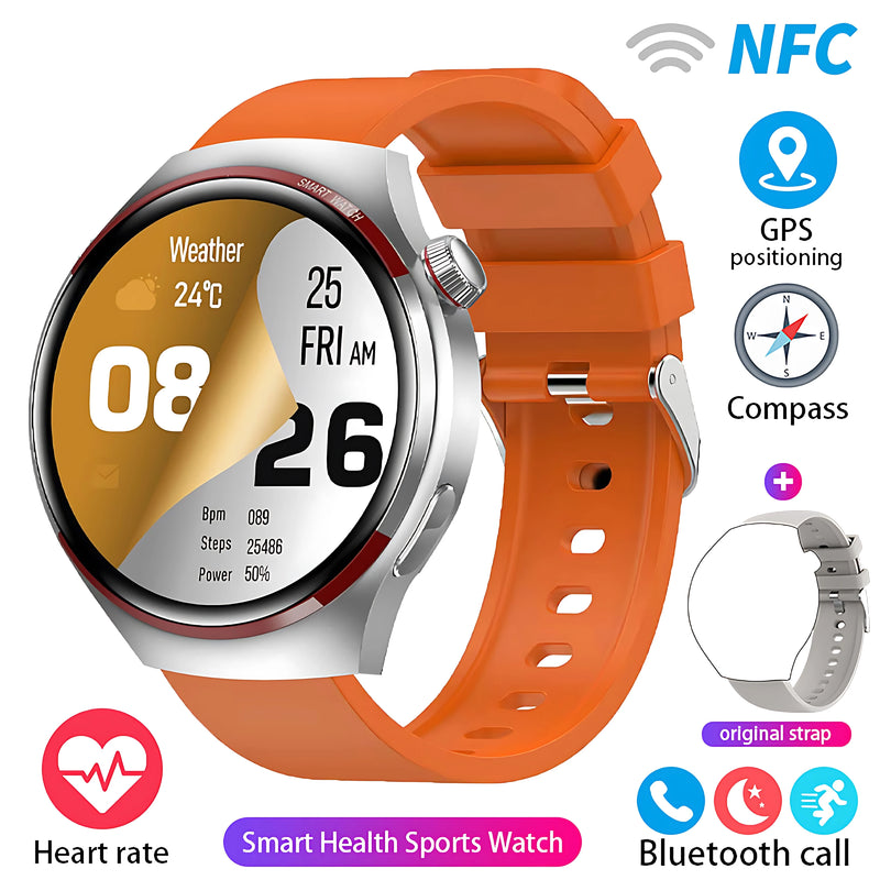 GT4 Pro Smart Watch with GPS & AMOLED Display