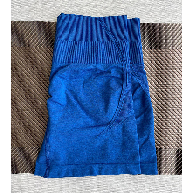 TKITK Women's High Waist Seamless Tight Shorts