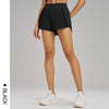 Fitness Fake Two-Piece Pleated Skirt Pants