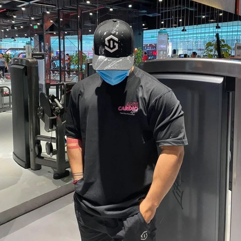 ANTI CARDIO Oversized Sports T-Shirt