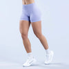 ARFTE Butt-Lifting Low Ribbed Elastic Band Seamless Yoga-Biker Shorts
