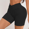 Women V Cross Waist Yoga Shorts